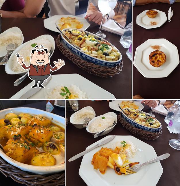 Comida em Cantinho Português