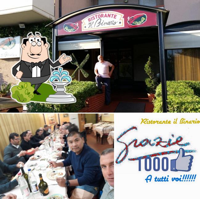 Gli esterni di Ristorante Il Binario