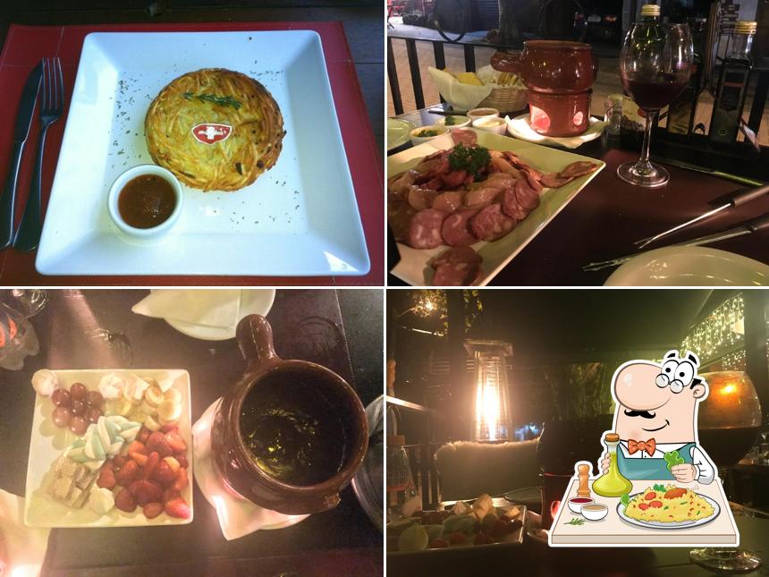 Platos en Rostie Restaurante Fondue e Pizzaria