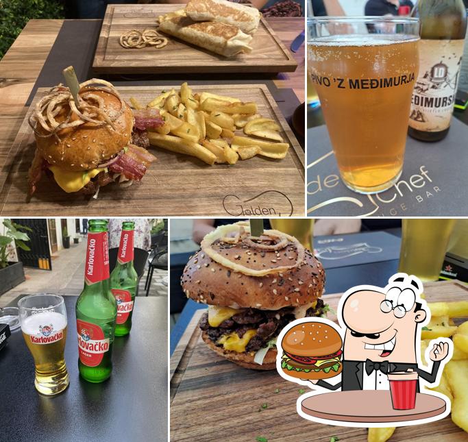 Gli hamburger di Golden Chef Lounge bar potranno incontrare molti gusti diversi