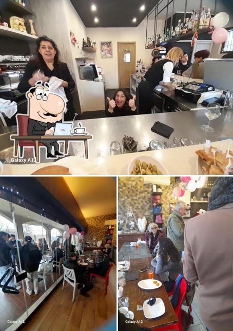 Dai un'occhiata agli interni di Civico 13 Bar