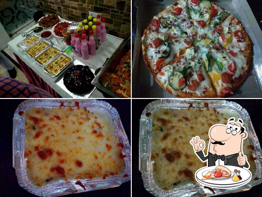 Pick various kinds of pizza