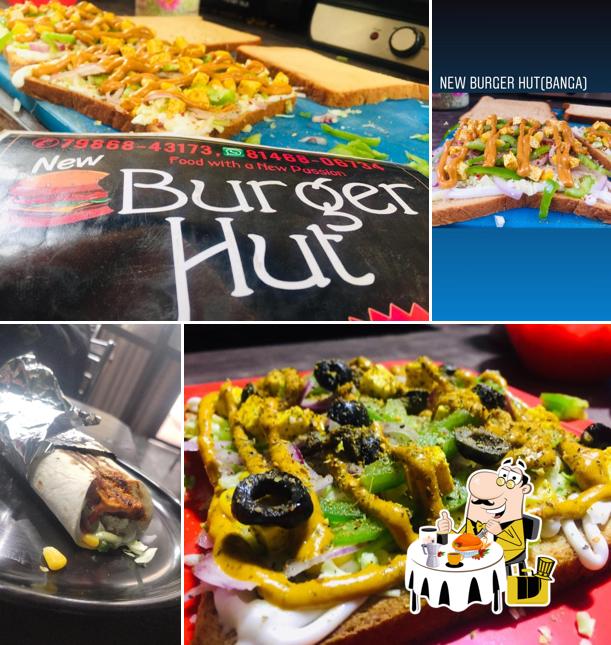 Food at New Burger Hut