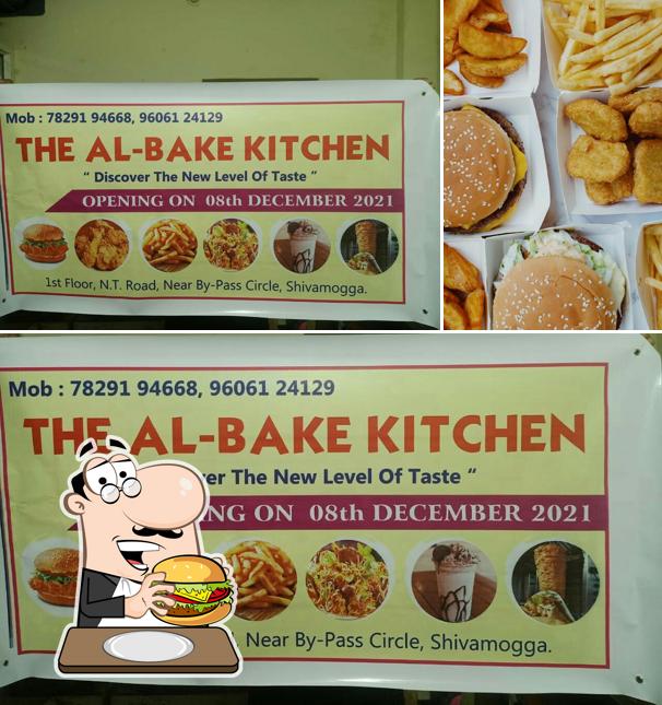 Try out a burger at The Al - Bake Kitchen