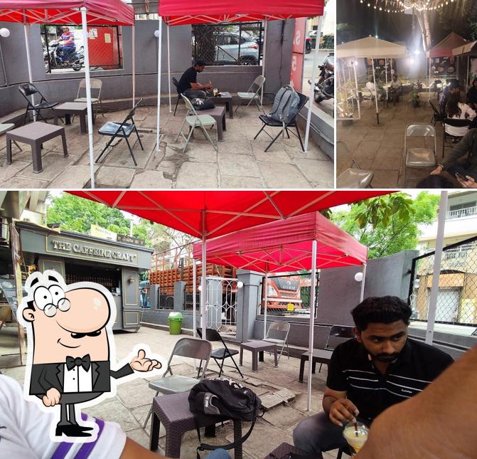 The interior of The Caffeine Craft Cafe TCC Karve Nagar