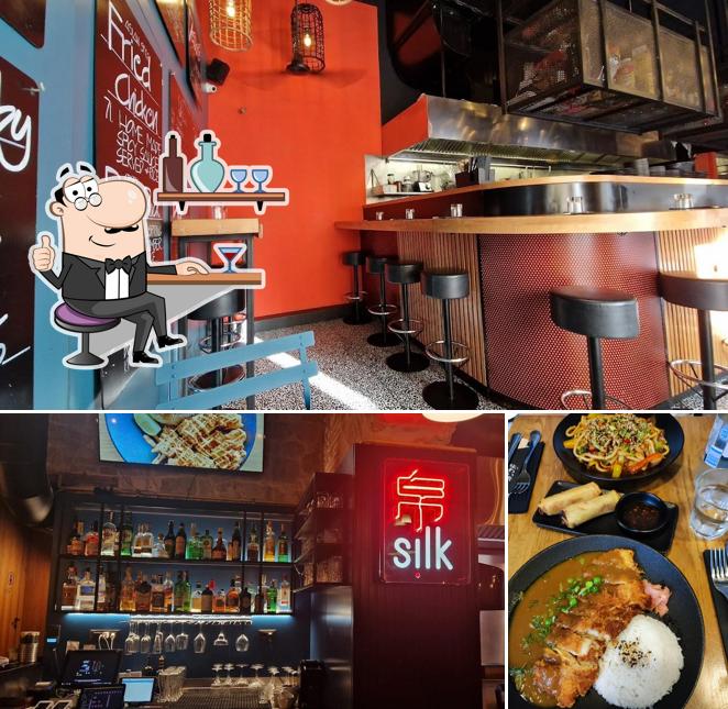 SILK - Pan-Asian Fusion and Izakaya, Split si caratterizza per la interni e bevanda