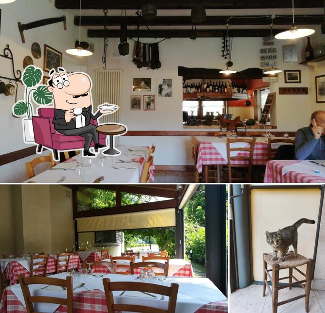 Gli interni di Casa Strachin - Osteria dal 1891