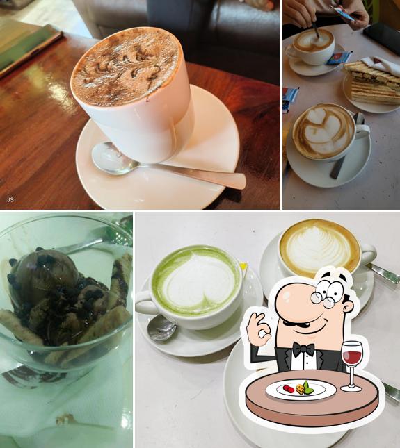 Food at Eve's Coffee