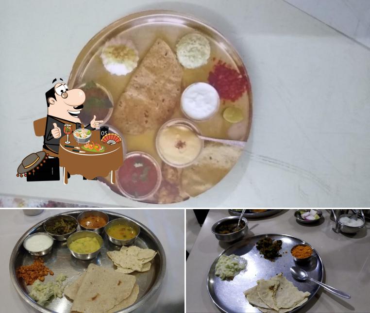 Food at Preeti Dining Hall