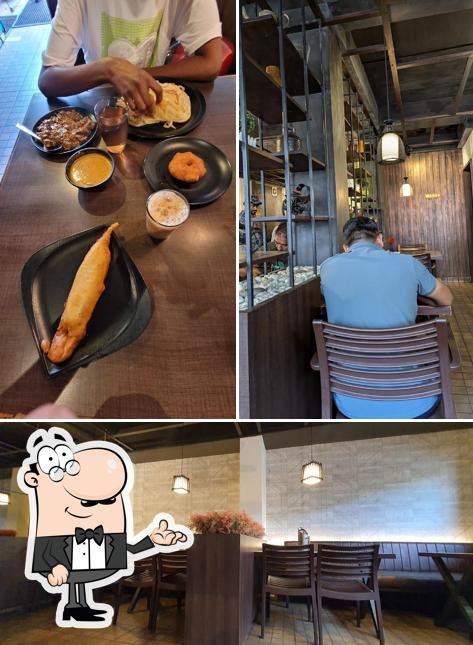 The interior of Hotel Kins