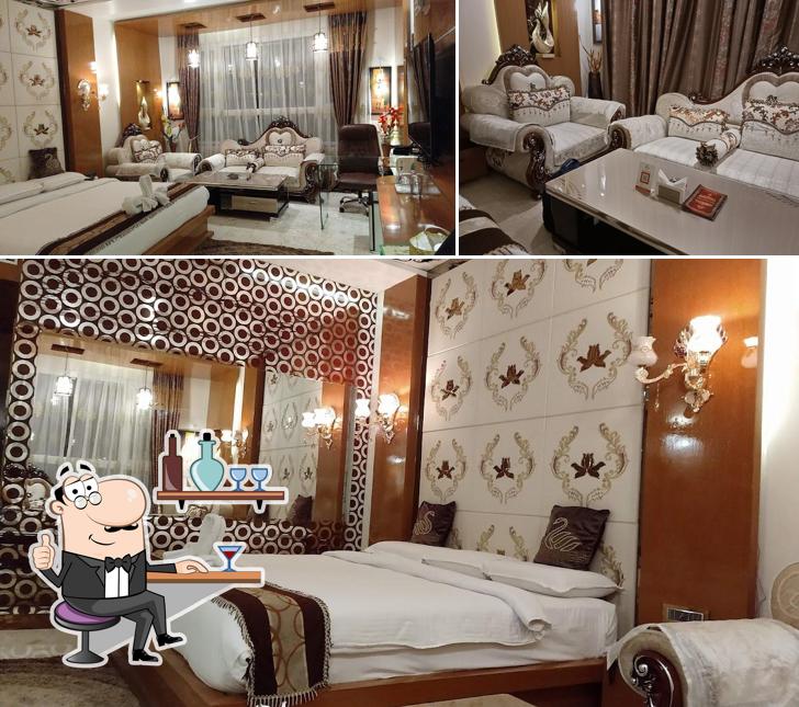 The interior of RAJAHAMSA Restarunt