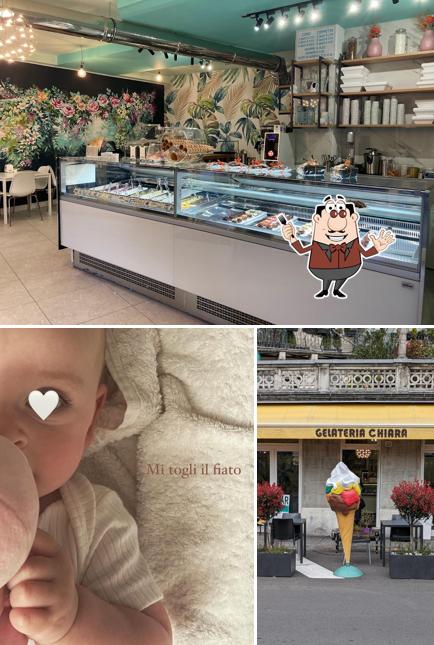 La immagine di cibo e interni da Chiara