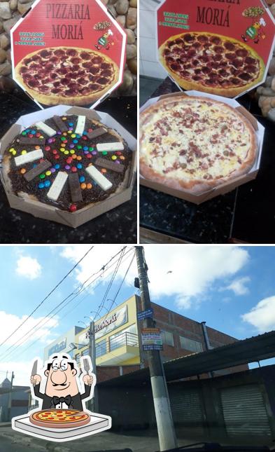 Experimente pizza no Pizzaria em Campinas Pizzaria Moriá