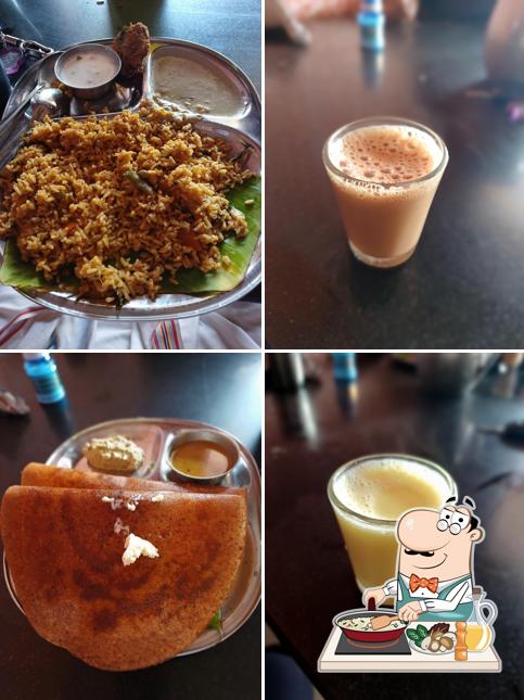 Fried rice at Hotel Madhu Nivas