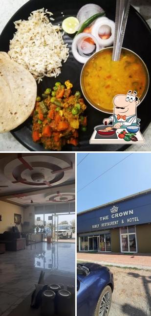 Chicken curry at Hotel The Crown