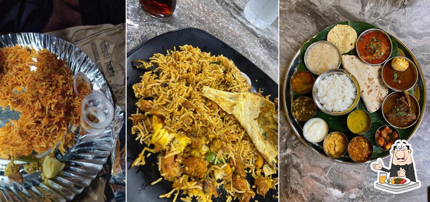 Food at Maharaja military hotel