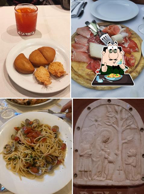 Platti al Ristorante Al Santuario