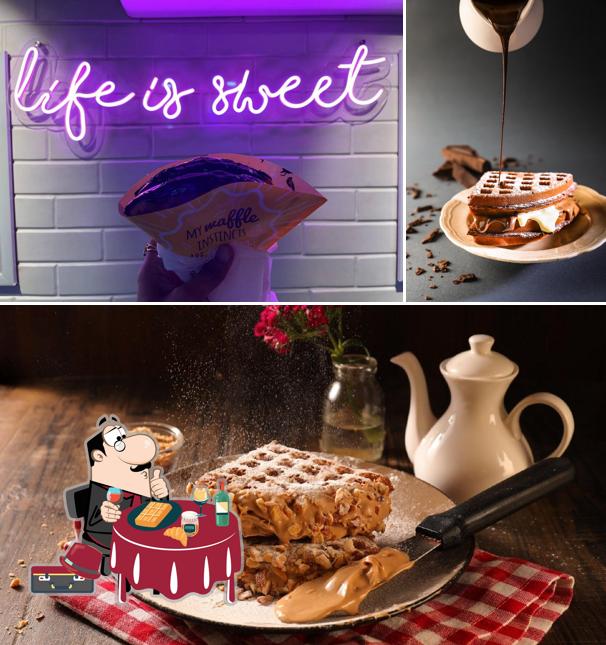 Waffles at The Belgian Waffle Co
