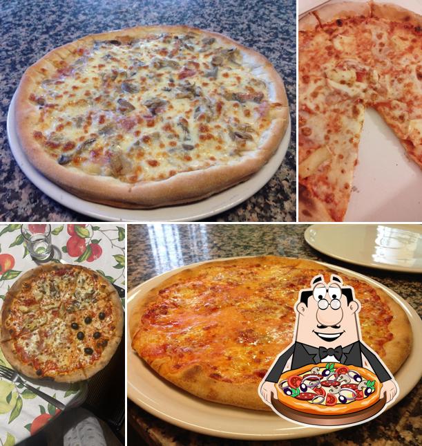 A Euro Pizza da Asporto (Forno a legna), puoi provare una bella pizza
