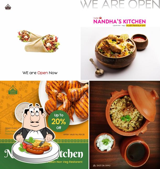 Food at Nandha's kitchen