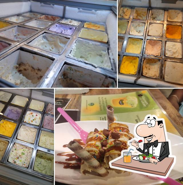 Food at Thancos Natural Ice-cream