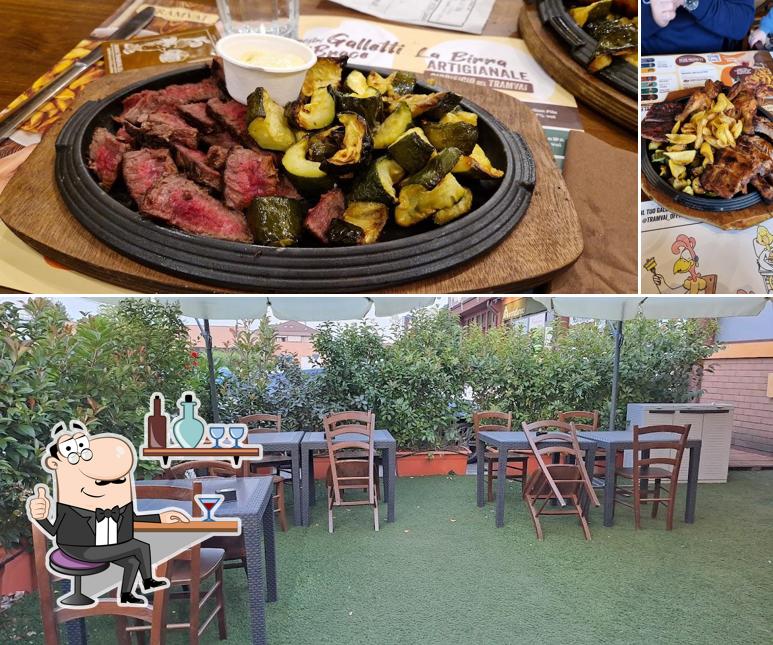 Guarda la foto che raffigura la interni e cibo di Tramvai