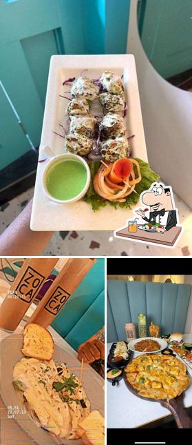 Food at ZOCA Cafe