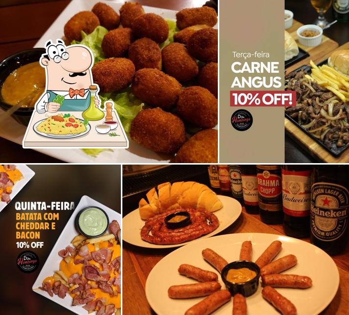 Comida em Don Hamburgo