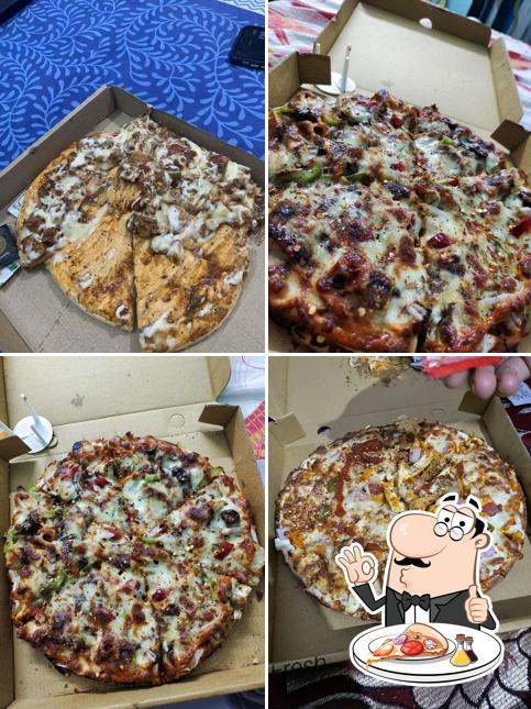 Try out different kinds of pizza