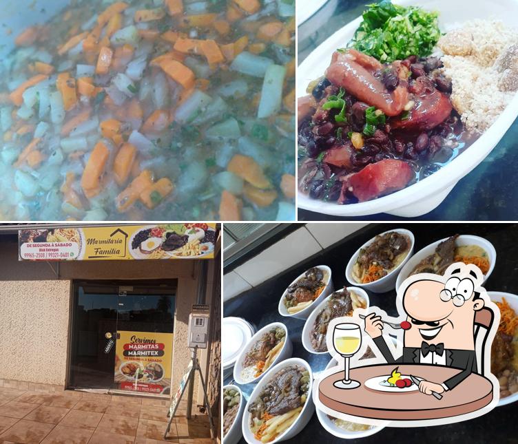 Platos en Marmitaria familia