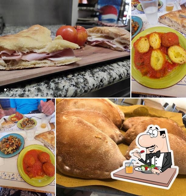 Platti al Pizzeria Marcucci