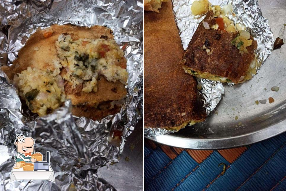 Garlic bread at Nanu South Indian foods