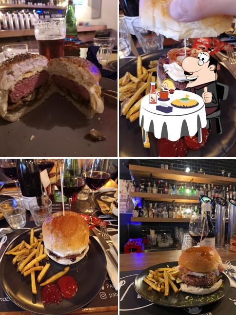 Ordina un hamburger a PAB