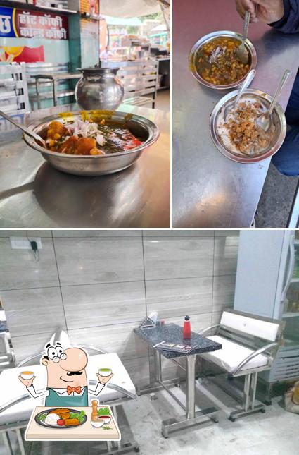 The restaurant's food and beverage