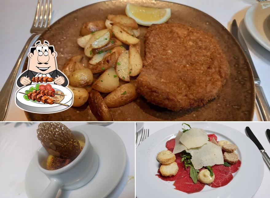 Creme brulée em Restaurante Emiliano