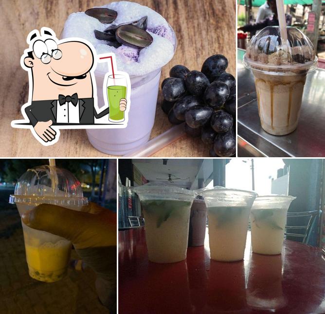 Enjoy a drink at Bholeynath Juice & Shake