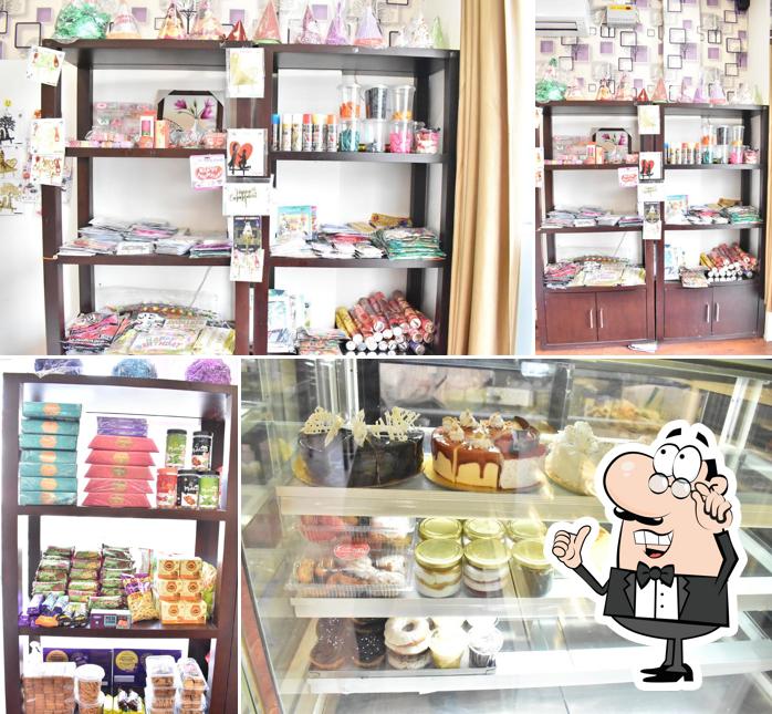 The interior of Cake & Bake
