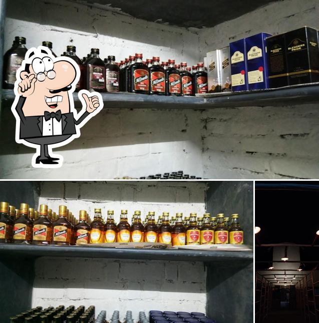 The interior of Satpuda Bar And Restaurant