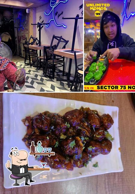 The interior of #3Bros Express