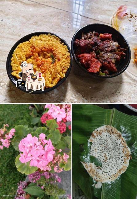 Food at Aarupadaiyappa Hotel