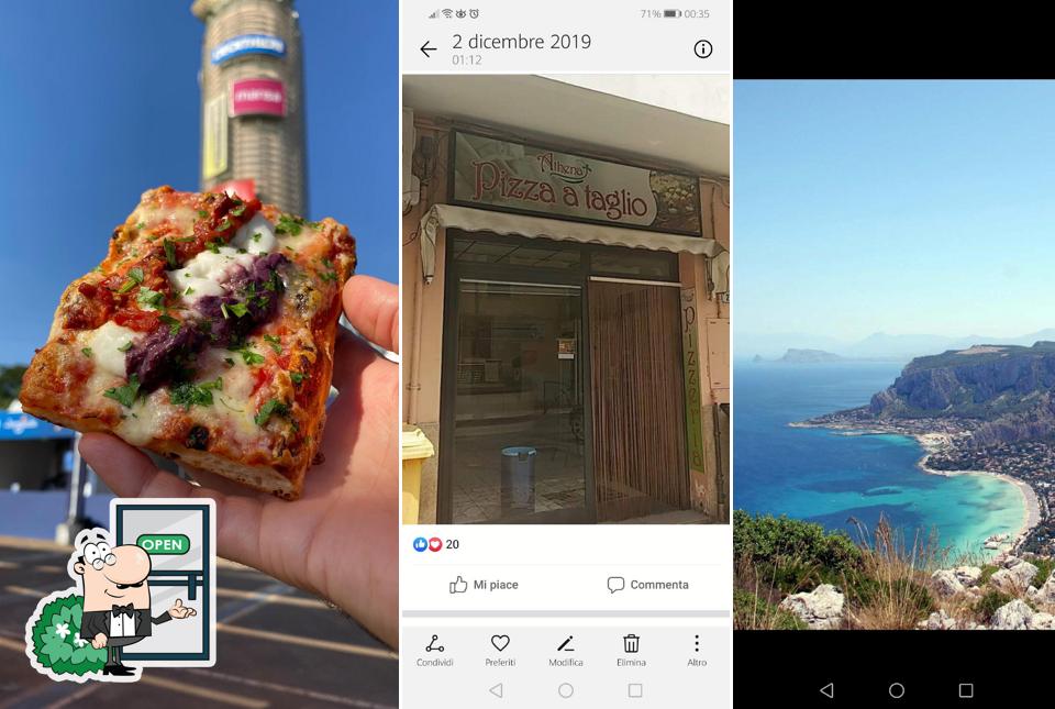 Gli esterni di Pizza Al Taglio Athena