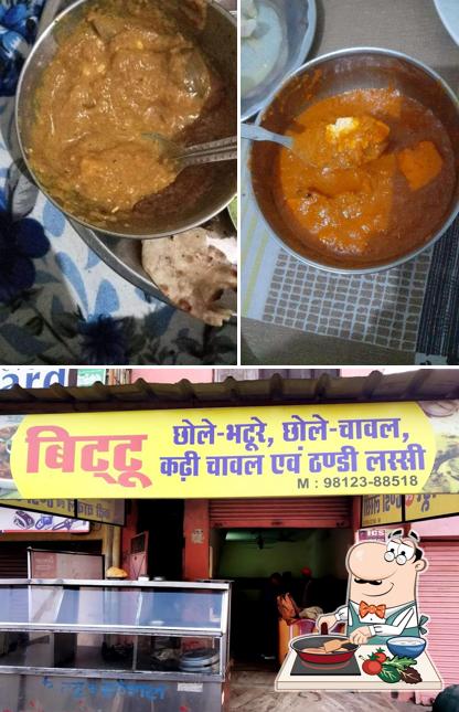 Chicken curry at Bittu The Dhaba