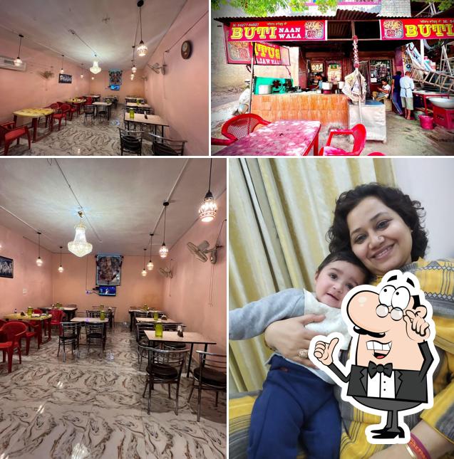 The interior of Booty Naan Wala