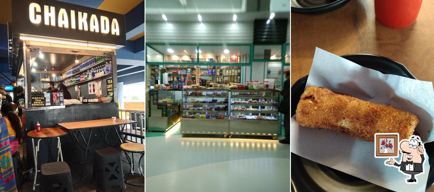The interior of Metro Station tea shop
