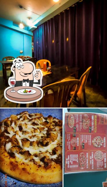 Food at Pizza Paradis