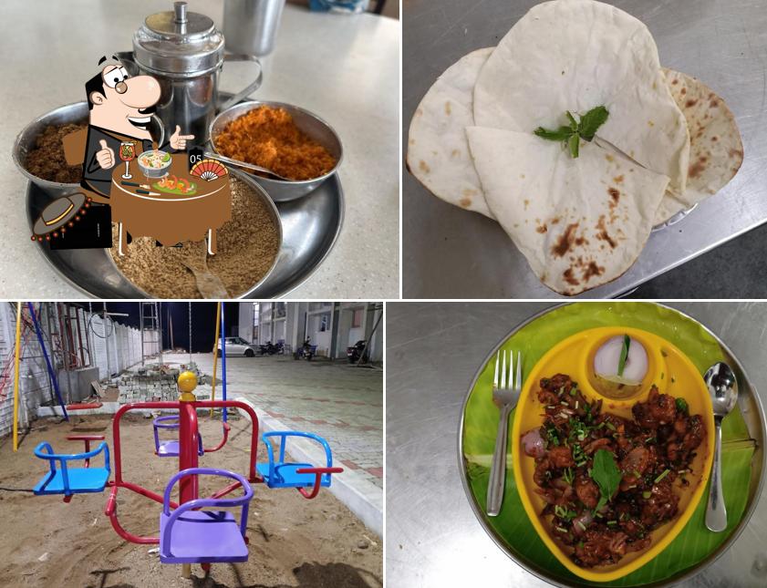 Meals at Sri Saravana Bhavan