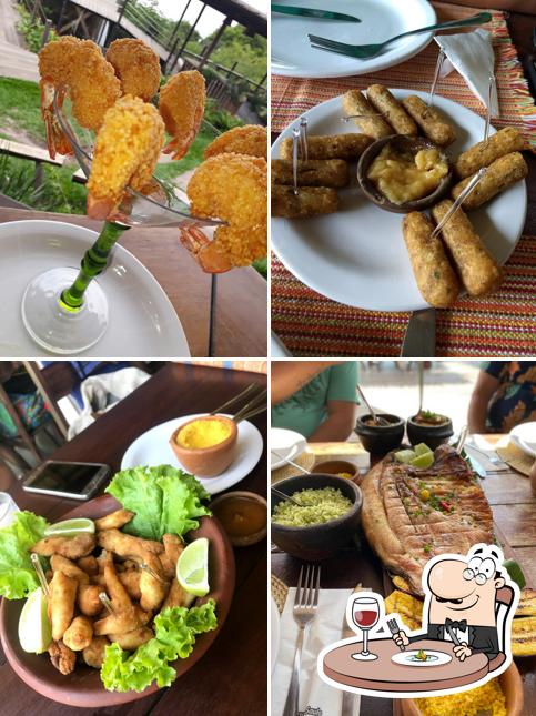 Platos en Casa do Saulo Tapajós