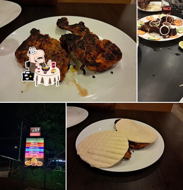 Pork chop at Alif Restaurant