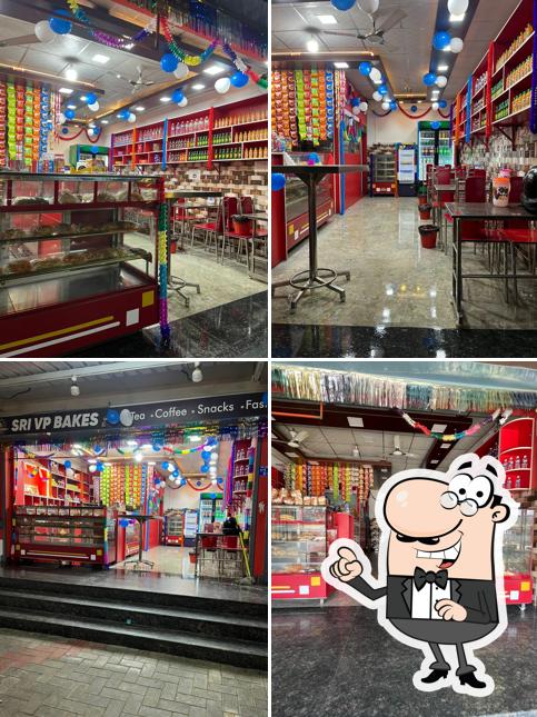 The interior of Sri Vp Bakes