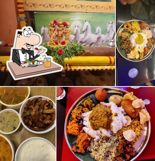 Food at Sri Gayatri Devi meals home